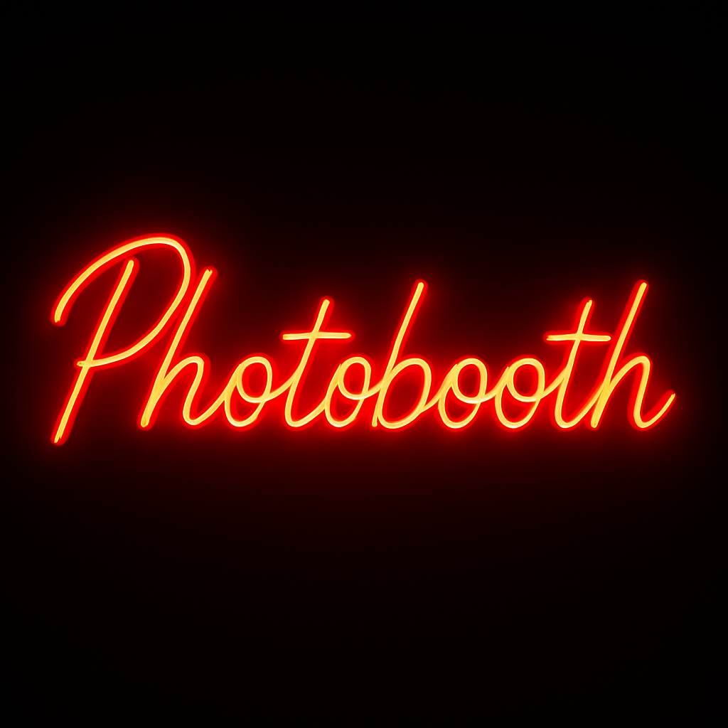Photobooth - LED Neon Sign