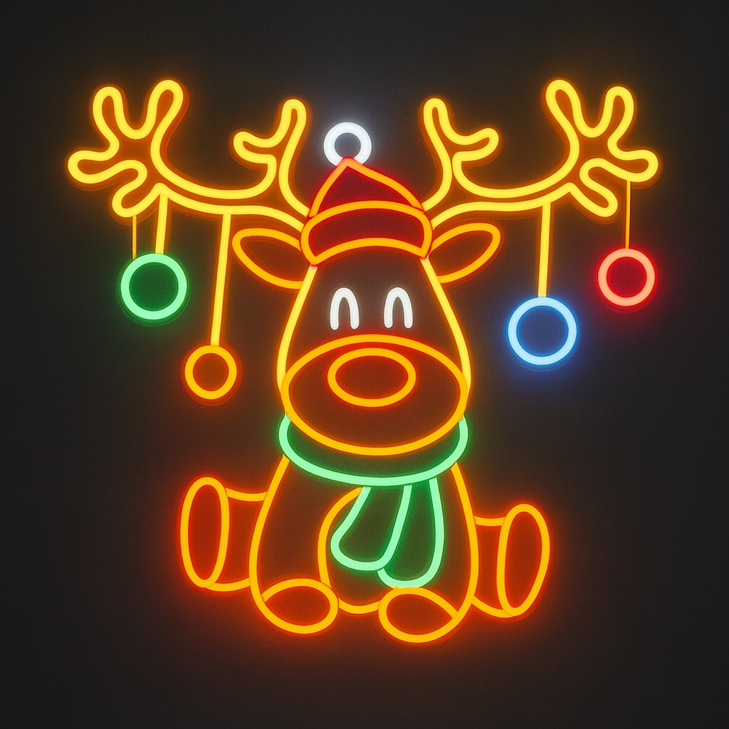 Reindeer - LED Neon Sign