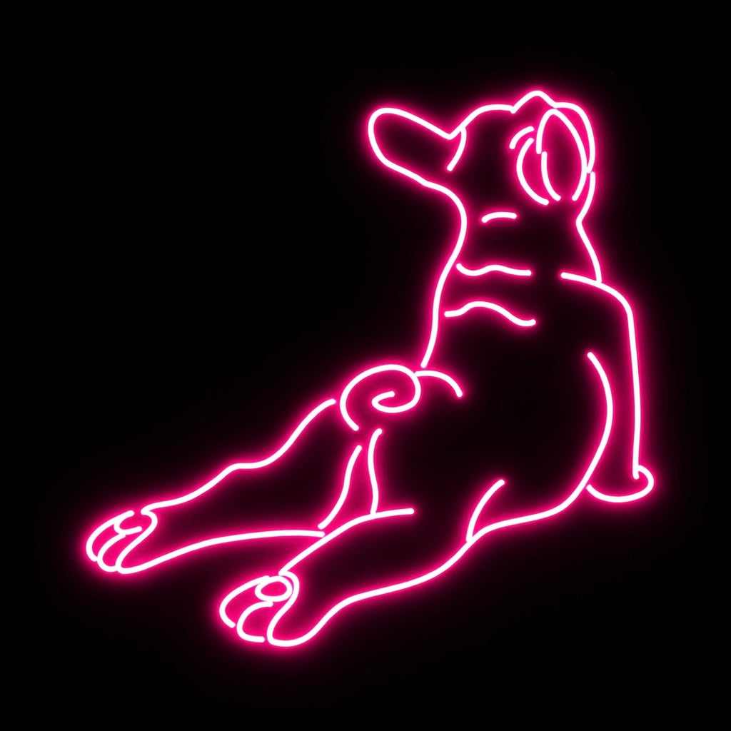 Dog Stretch - LED Neon Sign