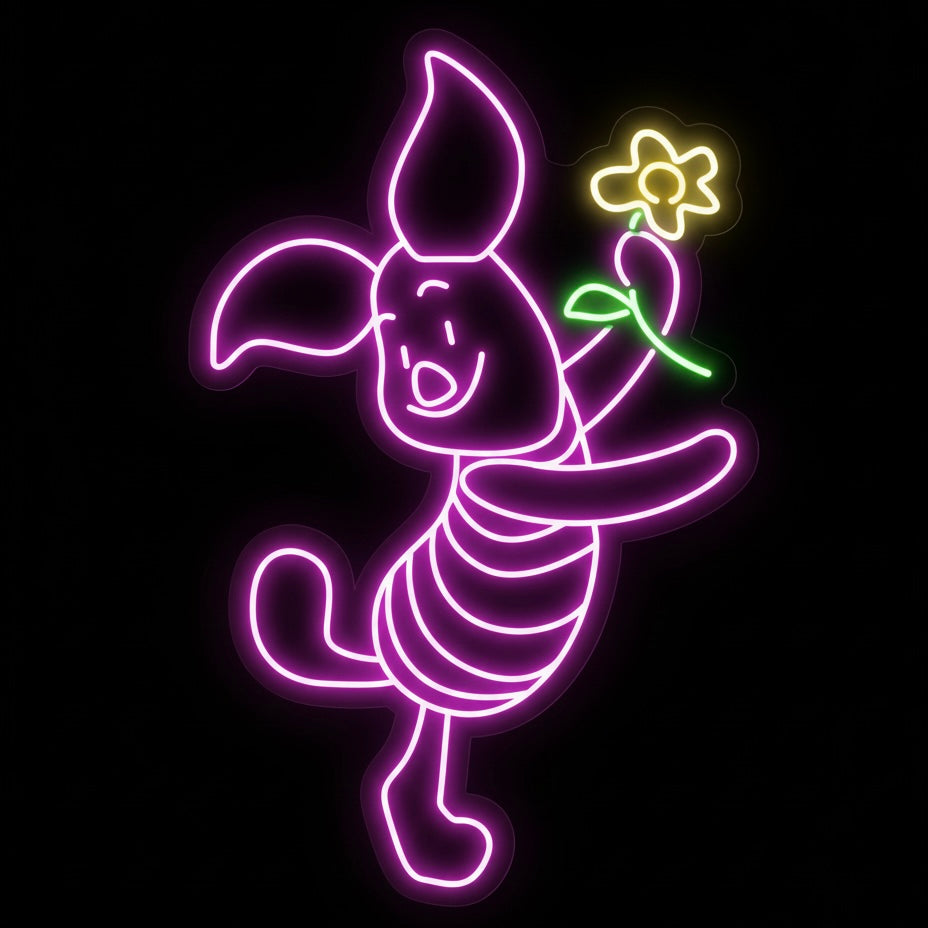 Piglet - LED Neon Sign