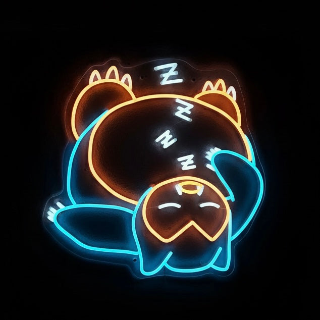 Snorlax - LED Neon Sign